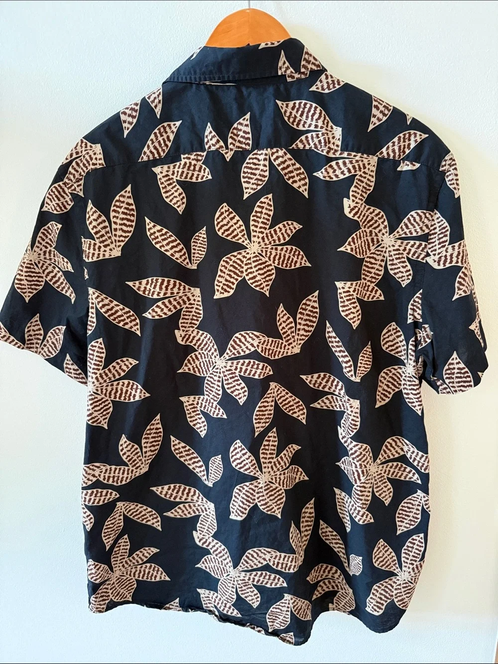 Banana Republic 100% Cotton Short-Sleeve Button-Down